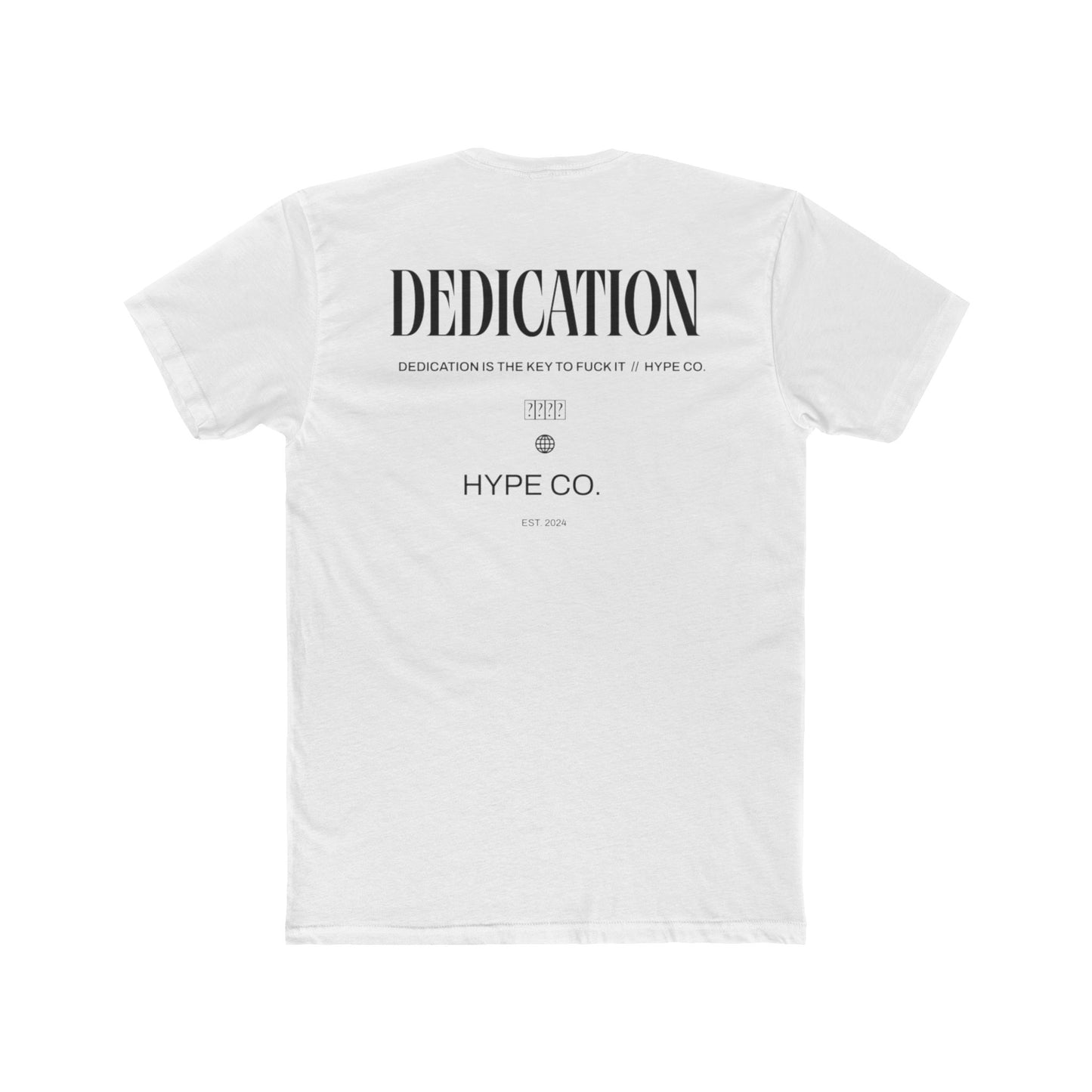 Oversize Dedication